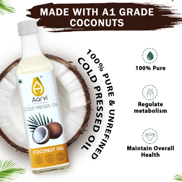 Cold Pressed Coconut Oil 1 L - Image 6
