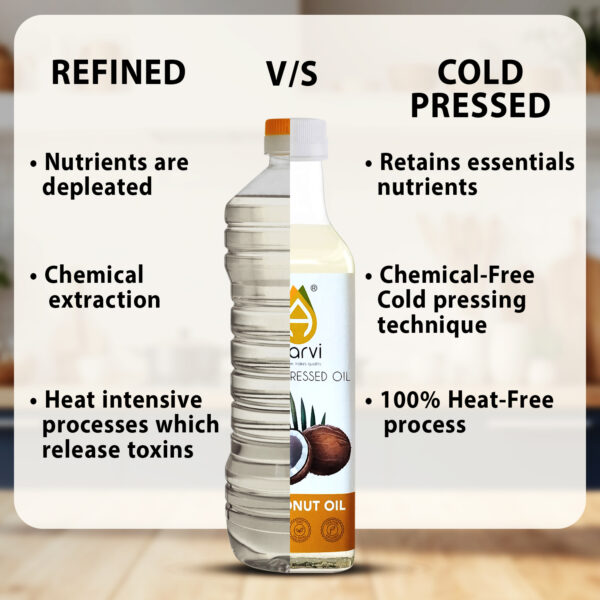 Cold Pressed Coconut Oil 1 L - Image 5