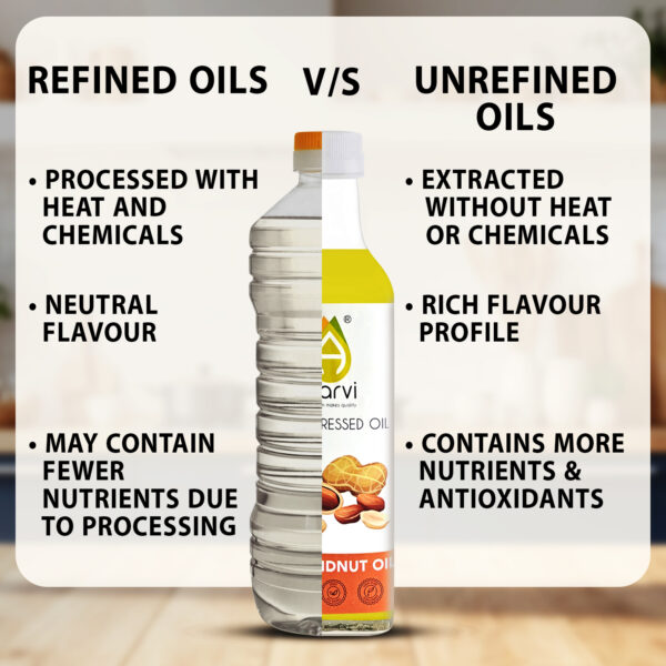Cold Pressed Groundnut Oil 1 L - Image 4