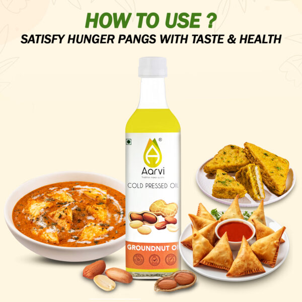 Cold Pressed Groundnut Oil 1 L - Image 5